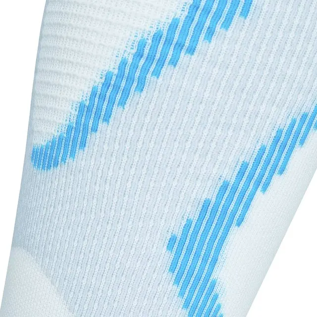 Bauerfeind Run Performance Comp Socks Herre, Hvit, Str. 41-43 Medium 