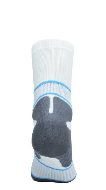 Bauerfeind Run Performance Mid Cut Socks Herre, Hvit, Str. 41-43 