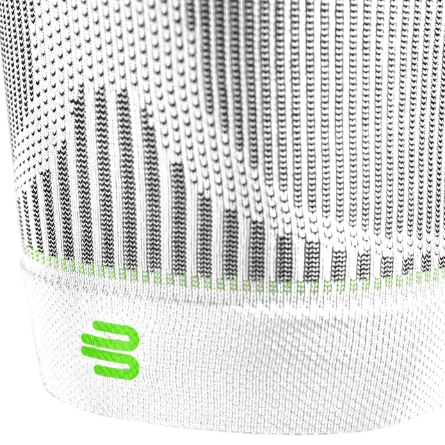Bauerfeind Sports Comp Sleeves Lår Hvit, Small, Kort 
