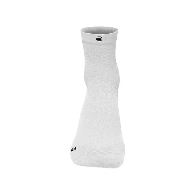 Bauerfeind Ultralight Mid Cut Socks Herre, Hvit, Str. 41-43 