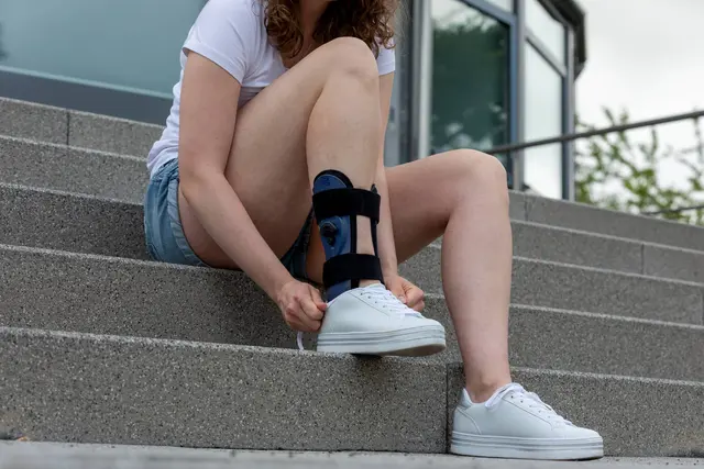 Bauerfeind AirLoc Universal Blå 