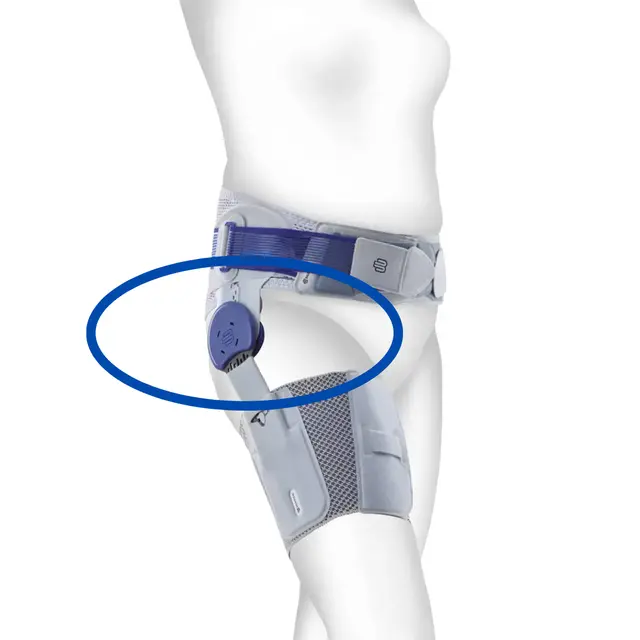 Bauerfeind CoxaTrain Skinne Kort Joint 
