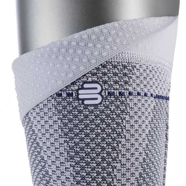 Bauerfeind GenuTrain m/ Silikonbånd Sort Str. 0 