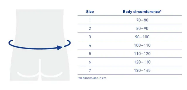 Bauerfeind LumboTrain Straight Str. 2 Titan 