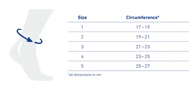 Bauerfeind MalleoTrain S Åpen Hæl Høyre Str. 1 