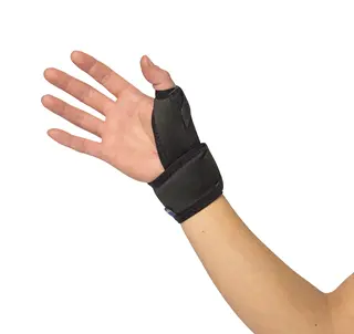 MediRoyal MR2376 ARX Kort Tommel Kort Tommelst&#248;tte, Sort