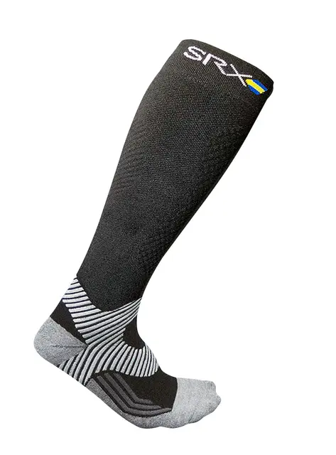MediRoyal Kompresjonssokk Sport Sort L Par 