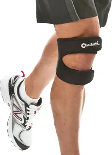 Cho-Pat Dual Action Knee Strap Sort Knest&#248;tte