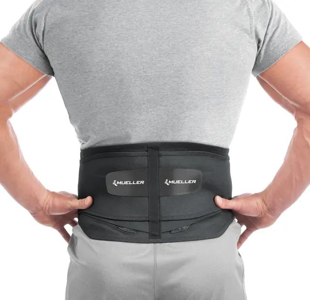 Mueller Lumbal Ryggstøtte m/ Pelott One Size 