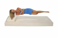 AlfaCare Overmadrass 120 x 200 x 7 cm