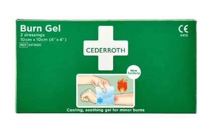 Cederroth Burn Gel Dressing 10 x 10 cm 2 stk/eske 