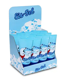 Eis-Gel Tube 12 stk. Med Display 100 ml x 12