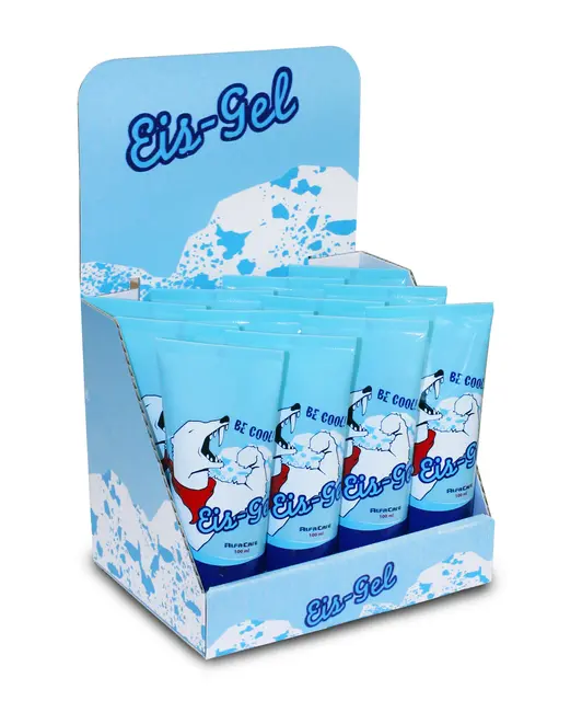 Eis-Gel Tube 12 stk. Med Display 100 ml x 12 