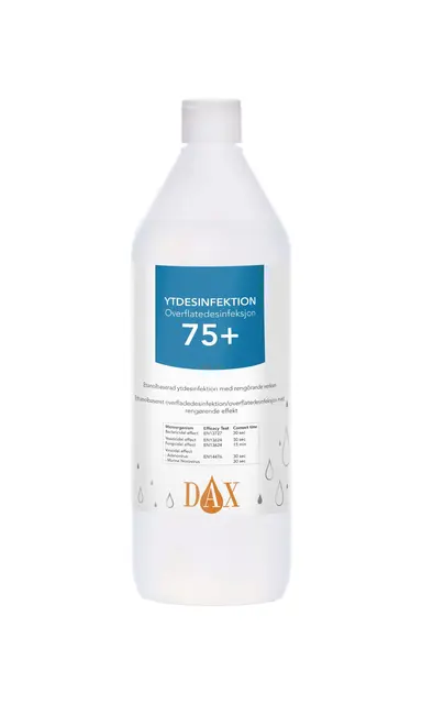 DAX Overflatedesinfeksjon 75+ 1000 ml 