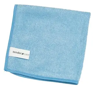 Tendercare Mikrofiberklut 32x32 cm Bl&#229; 10 stk