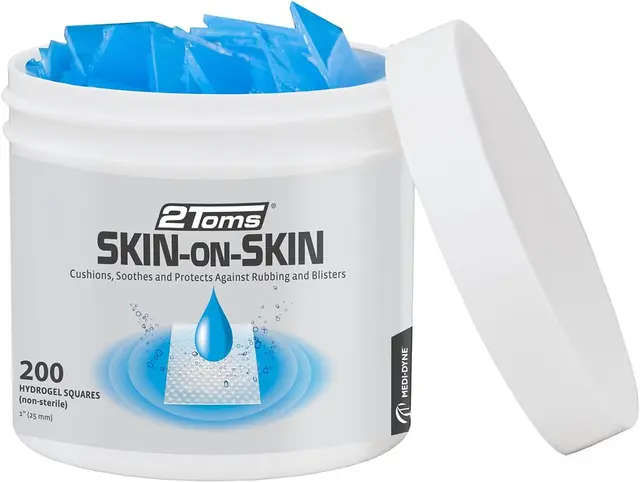 2Toms Skin-On-Skin Kvadratisk 2,5 x 2,5 cm 200 stk. 
