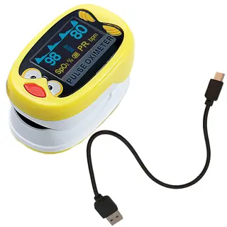 MVS Pulsoksimeter Junior Oppladbart
