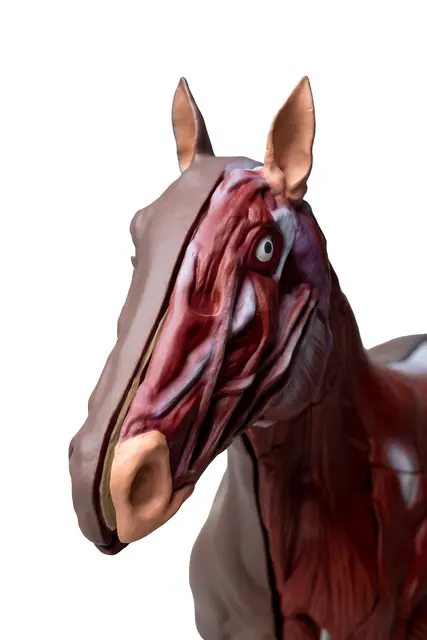 Hest 16 Deler 1/3 Naturlig Størrelse Hoppe 