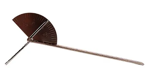 Finger Goniometer 180&#176; 15 cm. St&#229;l Rustfritt St&#229;l