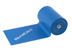AlfaCare Treningsb&#229;nd 25m Hard Bl&#229; 15 cm x 0,30 mm