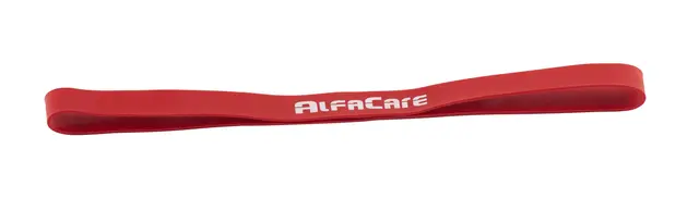 AlfaCare Rubberband Light Red 