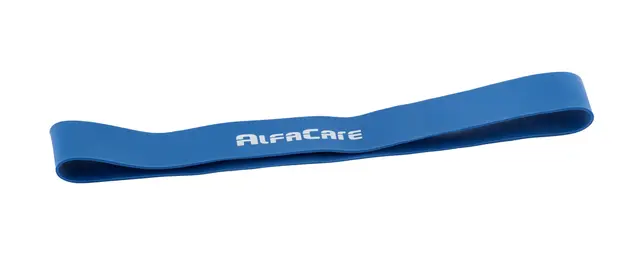 AlfaCare Rubberband Hard Blå 