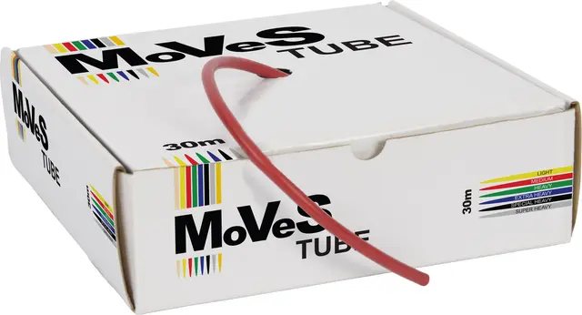 MoVeS Tube 30 m Medium Rød 