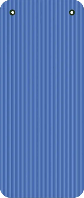 Mambo Max Treningsmatte 140x60x1 cm Blue Med Hull 