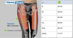 Colibri Hams Quad Herre Lang Sort  XL