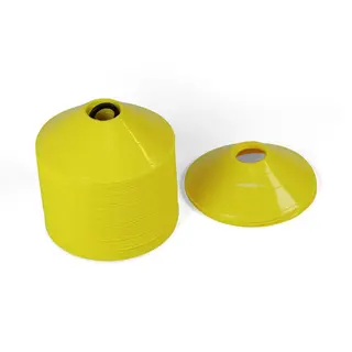 Markeringstallerkener Gule 50 stk. D: 19 cm | H: 5 cm