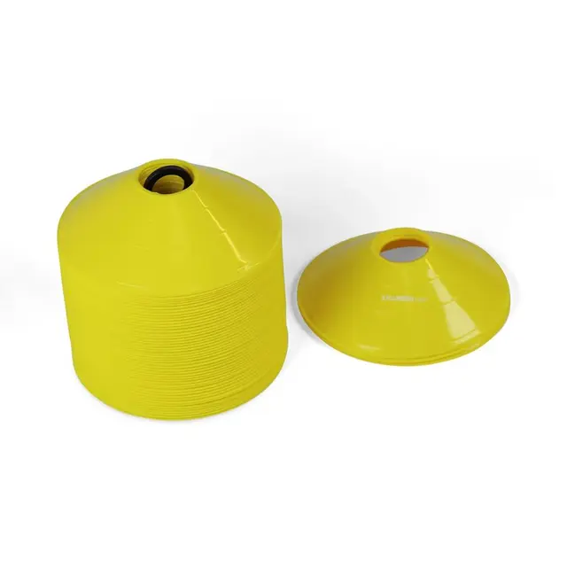 Markeringstallerkener Gule 50 stk. D: 19 cm | H: 5 cm 