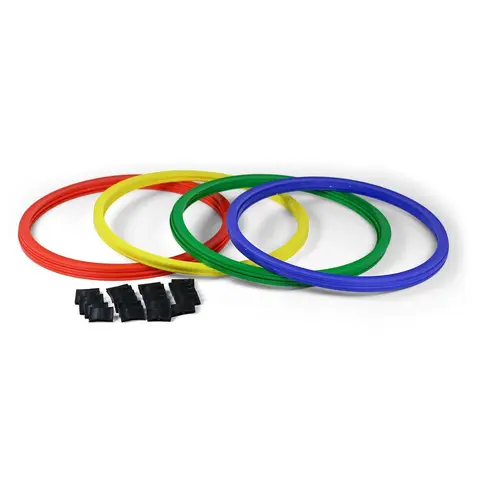 Koordinasjonsringer 45 cm Sett 20 stk Med 25 klips og 1 bag