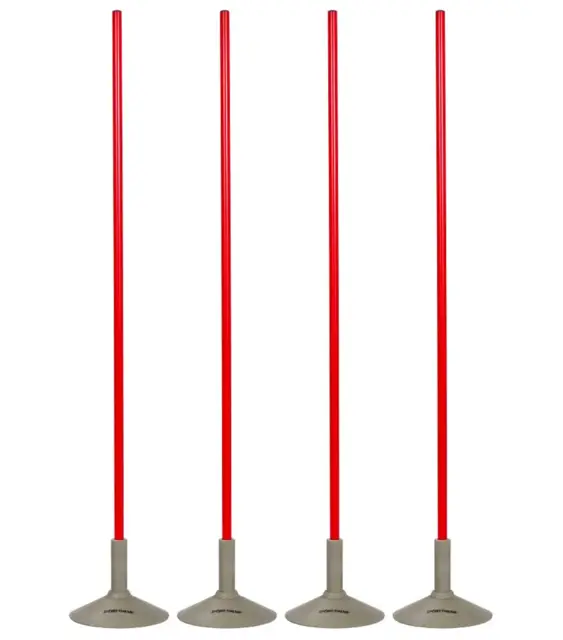 Slalomporter 150 cm 4 Stk. Til bruk innendørs 