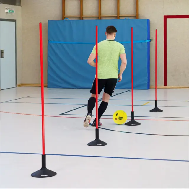 Slalomporter 150 cm 4 Stk. Til bruk innendørs 
