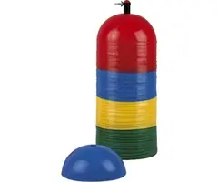 Markeringstallerkener 40 stk H: 8,5 cm, D: 20 cm