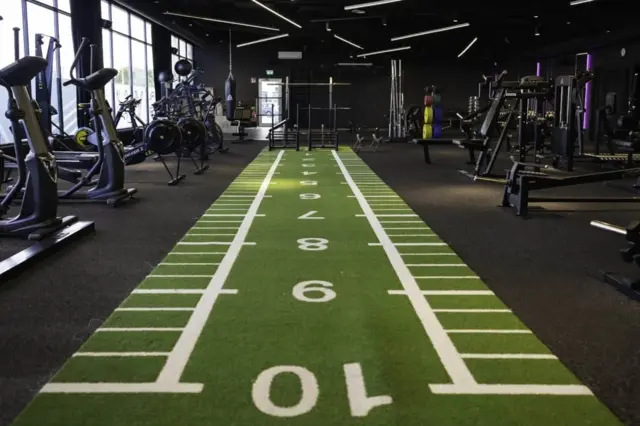 Gymleco Turf m/ Merker Grønn 