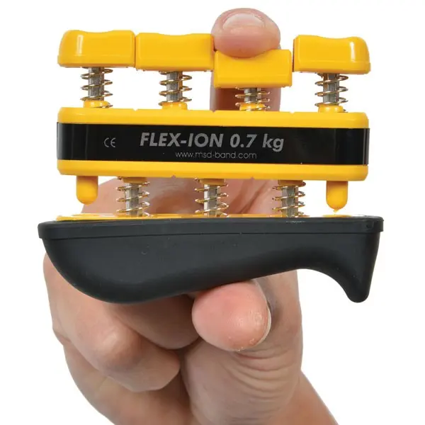 Flex-Ion Hånd- og Fingertrener Gul, 0,7-2,3 KG 