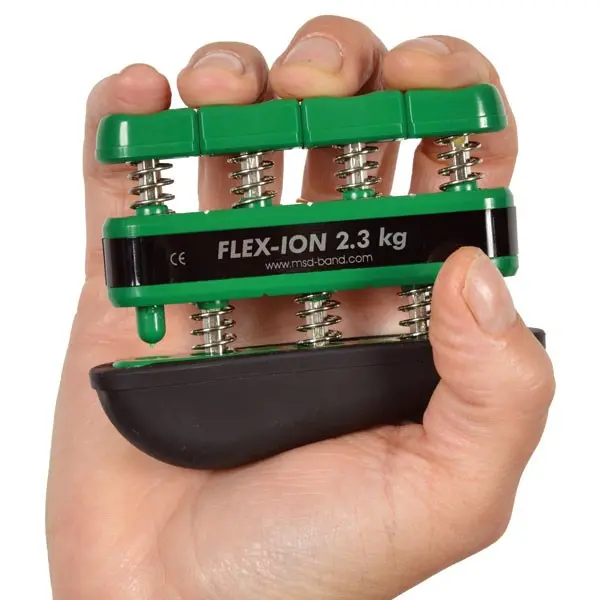 Flex-Ion Hånd- og Fingertrener Grønn, 2,3-7,3 KG 