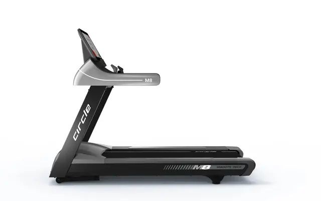 Tredemølle med touch skjerm og entertainment