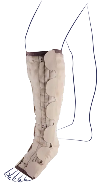 Mobiderm Autofit Knestrømpe T3 Lang 