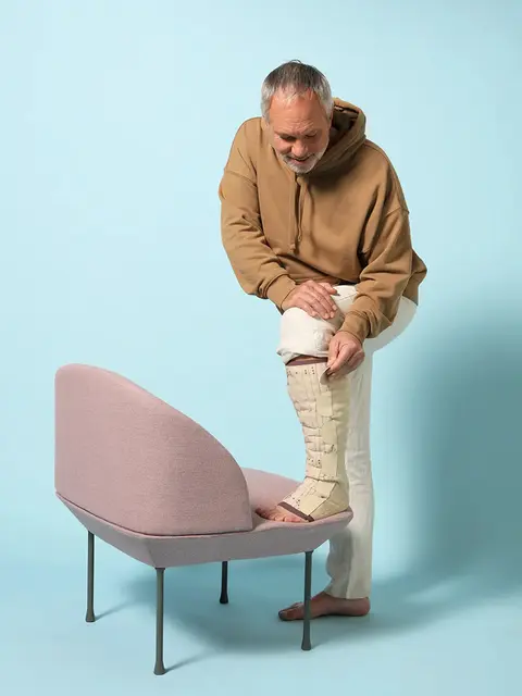 Mobiderm Autofit Knestrømpe T3 Lang 