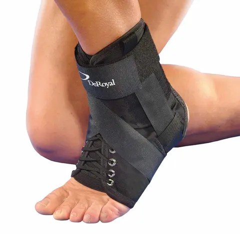 DeRoyal EU8075 Ankle Support Med snøring