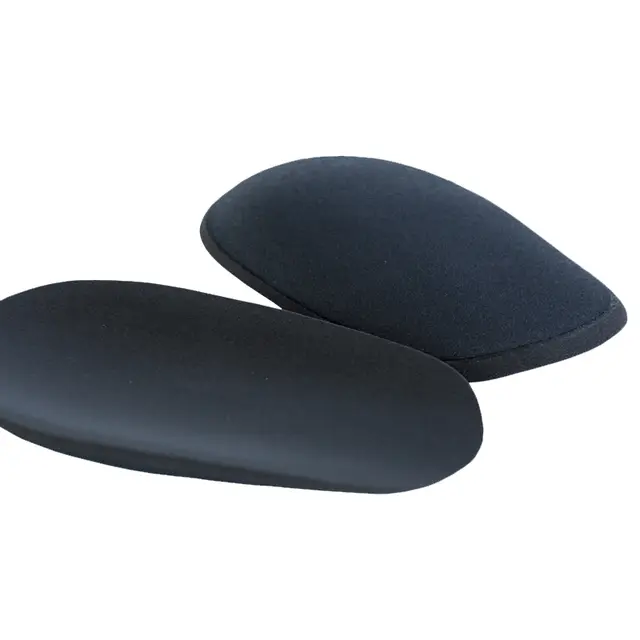 Foam Heel Cup Blue/Black 1 pair 