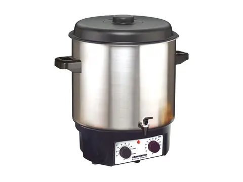 Varmekjele 27 L Rustfritt Stål m/ Tappekran