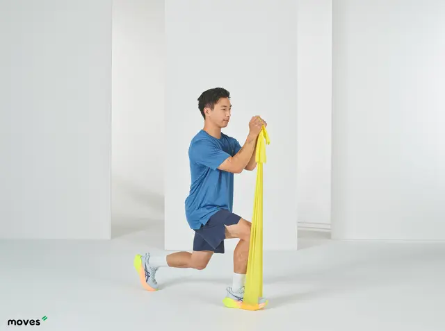 MoVeS Träningsband 45,5 m Rød Medium/ rød 