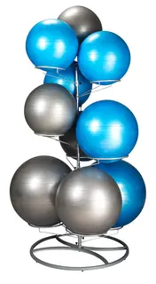 Ballstand for 10 baller 195x100cm Justerbar for hver ball